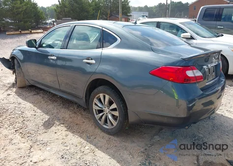 2012 Infiniti M37 z USA, uszkodzony, nr VIN JN1BY1AR8CM396828